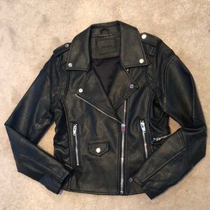 BLANKNYC Black Leather Jacket